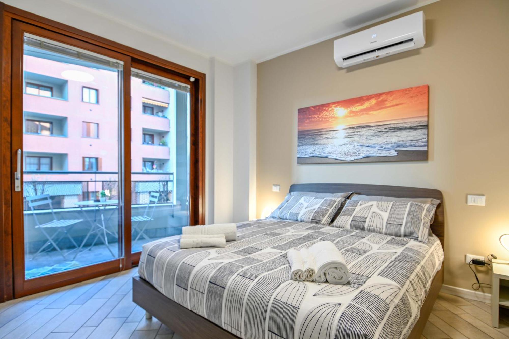 Ferienwohnung Bilocale Chic, 10 Min Aeroporto Milano-Bergamo, Box Auto E Aria Condizionata Seriate Exterior foto
